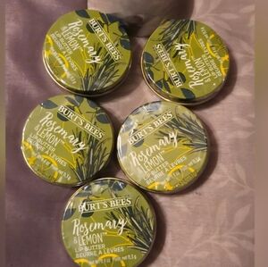Burts Bees Rosmarin & Zitrone Lip Butter Set Of 5